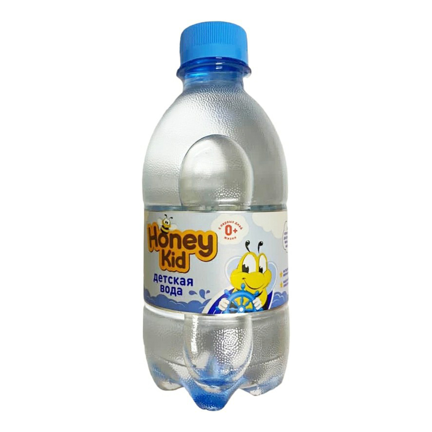 

Вода питьевая артезианская детская Honey Kid Наша няня негазированная 0+ 0,33 л