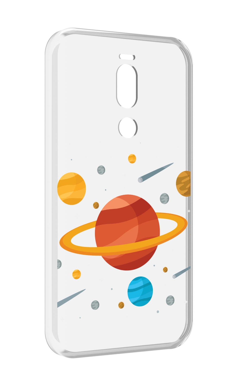 

Чехол Mypads Планета-Сатурн Для Meizu X8, Прозрачный, Tocco