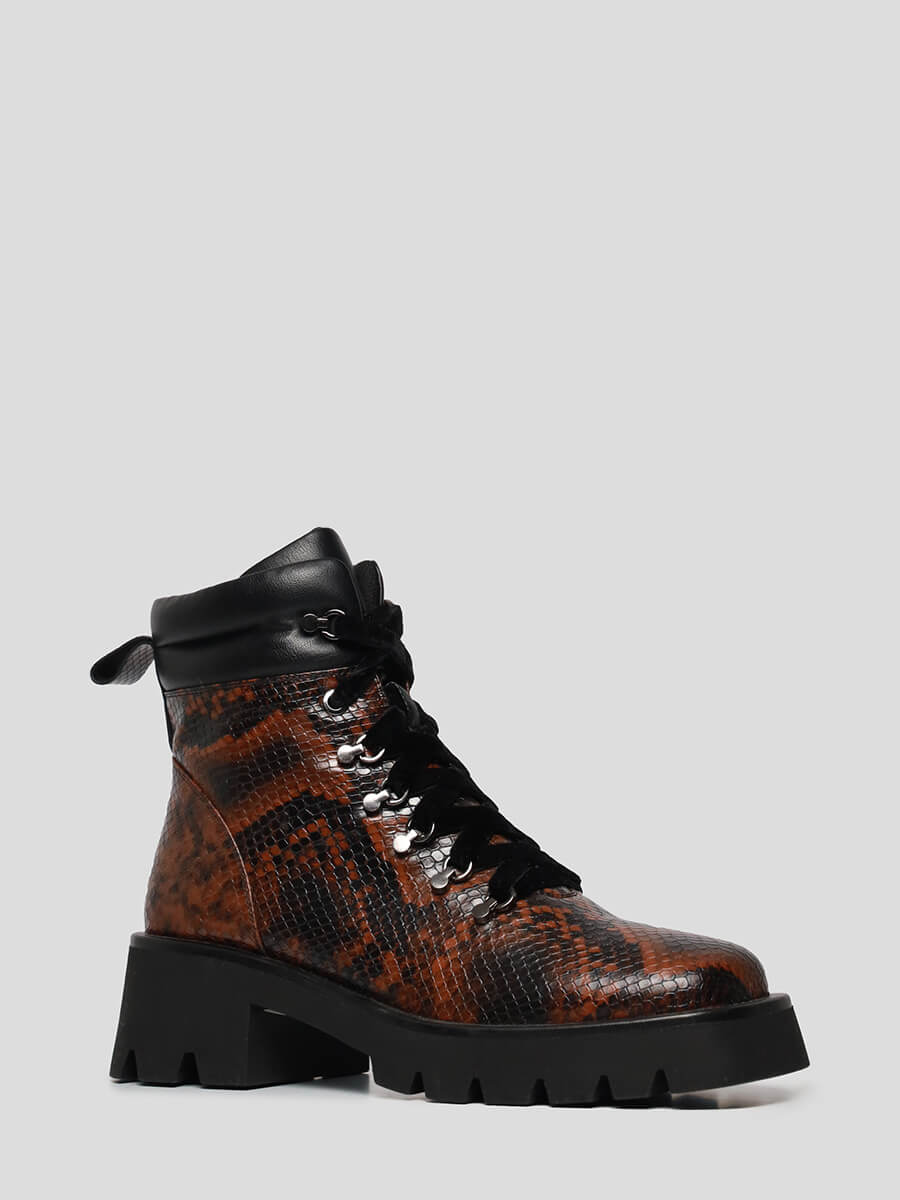 Ботинки женские Vitacci 1844194M коричневые 37 RU 3595₽