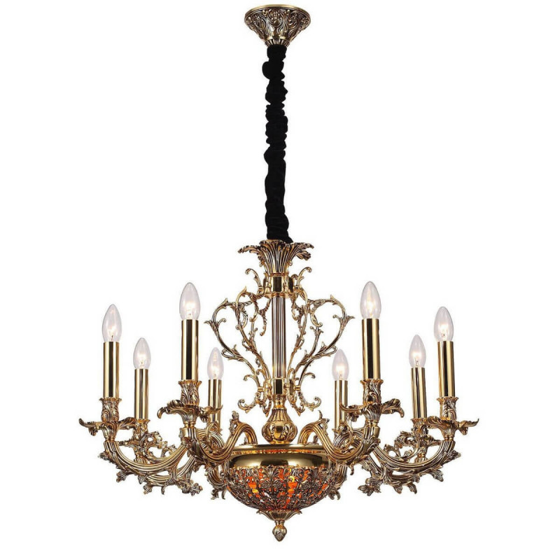 

Подвесная люстра Lucia Tucci Firenze 1780.8.2 antique gold