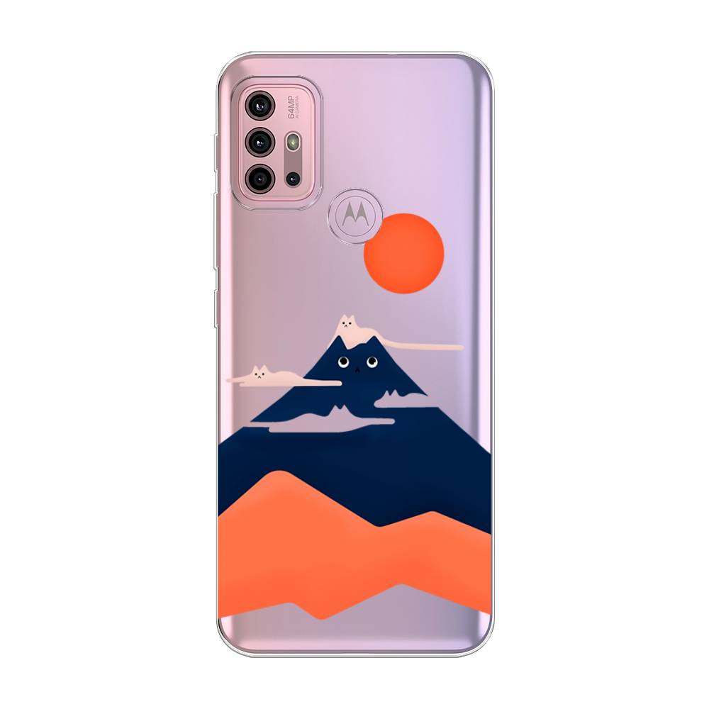 

Чехол на Lenovo K13 Note "Кот-гора", Черный;оранжевый, 242350-4