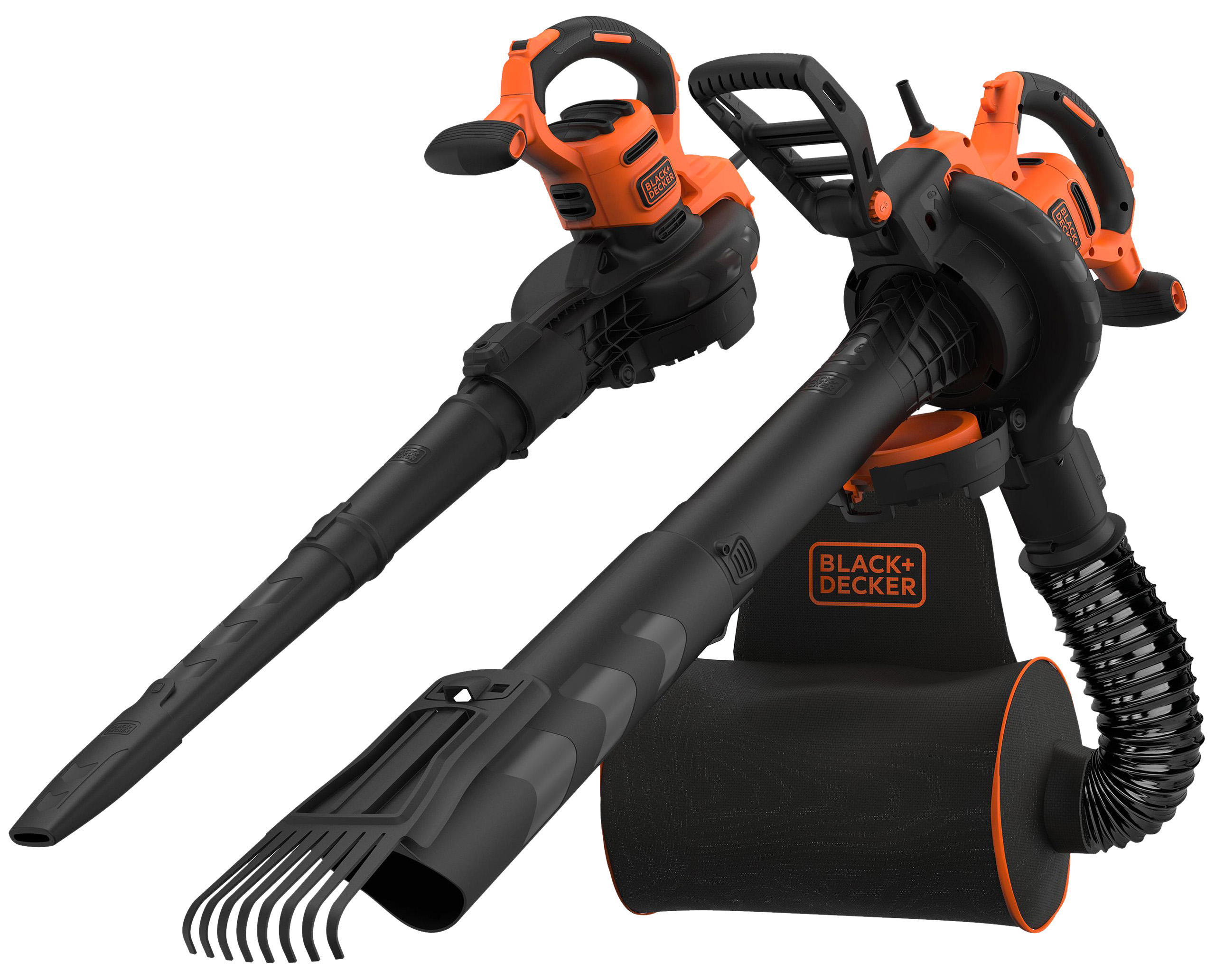 фото Электрическая воздуходувка black+decker beblv301-qs 3000 в