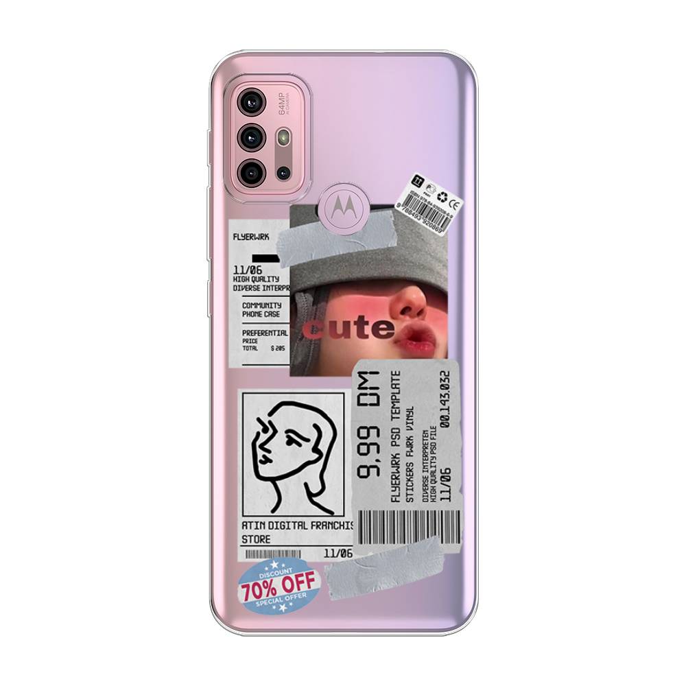 

Чехол на Lenovo K13 NoteCute girl collage, Розовый;серый;голубой, 242350-6
