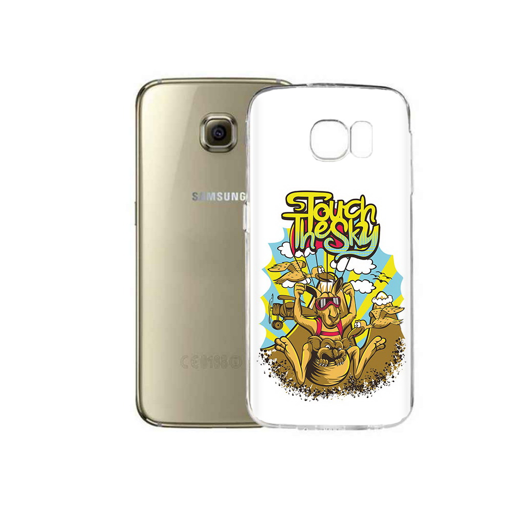 

Чехол MyPads Tocco для Samsung Galaxy C5 Pro нарисованное кенгуру комикс (PT61139.577.505), Прозрачный, Tocco
