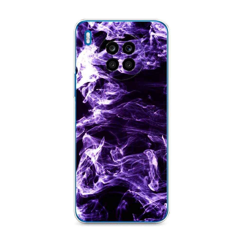 

Чехол на Huawei Nova 8i "Фиолетовый дым", Фиолетовый;белый;черный, 6106450-3