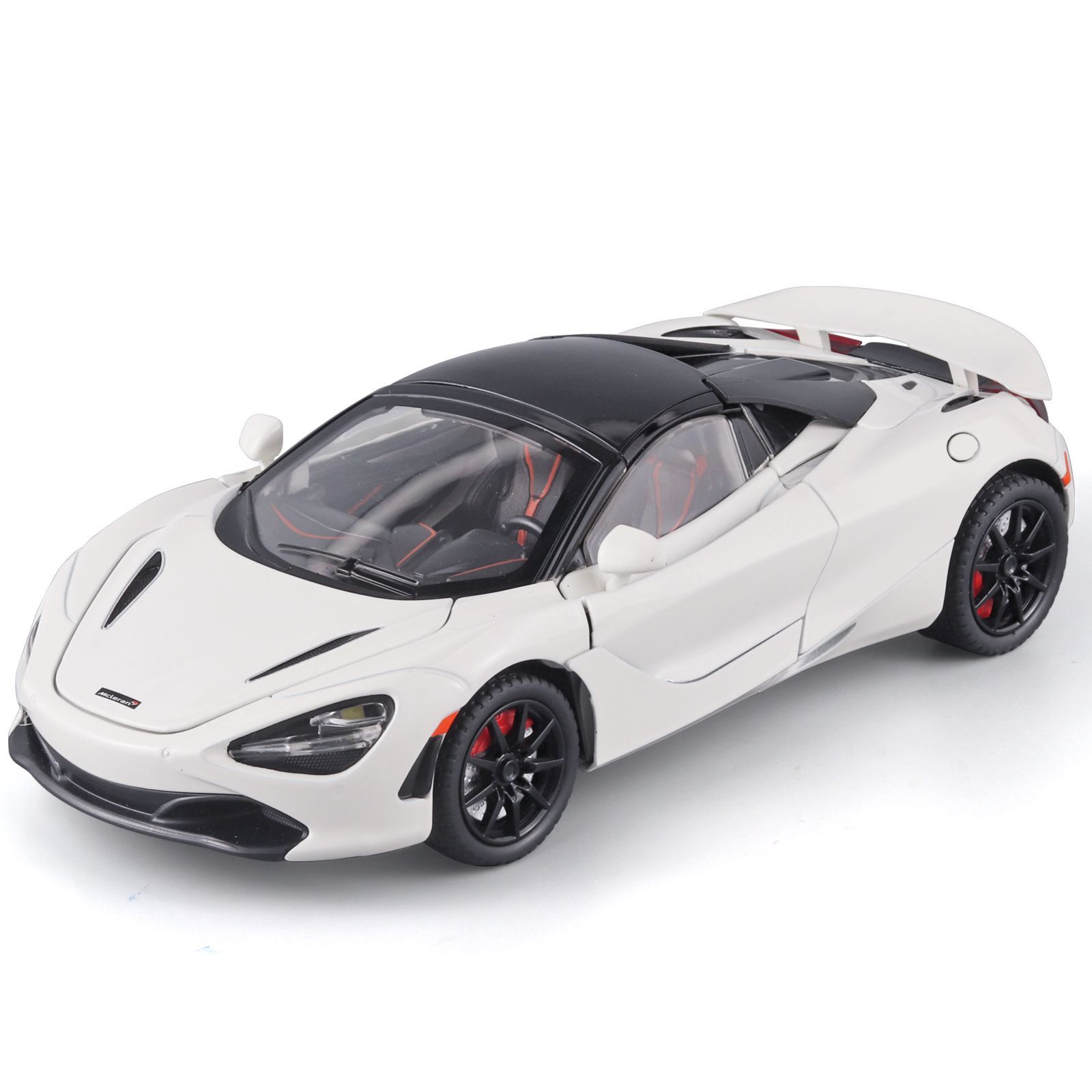 Машинка металлическая спорткар Элемент McLaren 720S white 124 2000₽