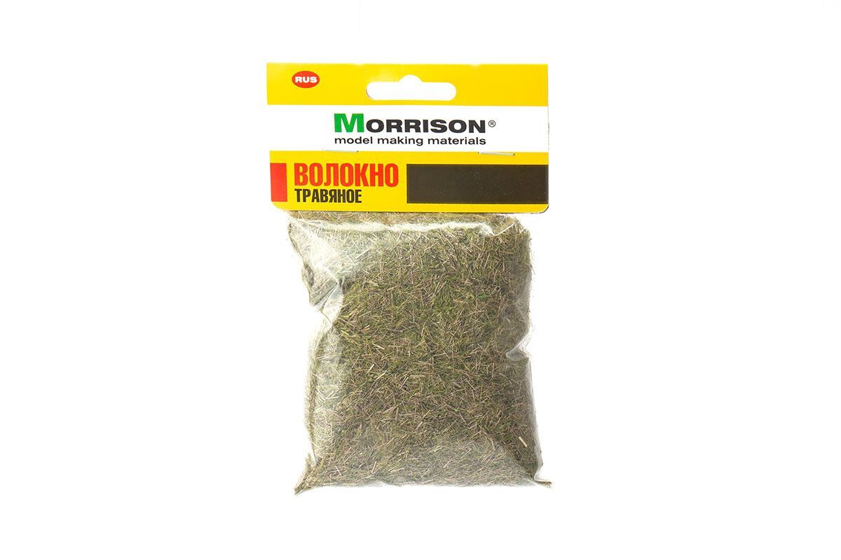 Трава-волокно Morrison для макетирования Придорожная трава, 5 мм