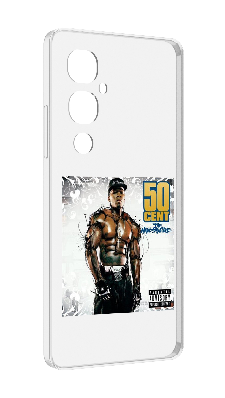 

Чехол MyPads 50 Cent - The Massacre для Tecno Pova 4 Pro, Прозрачный, Tocco