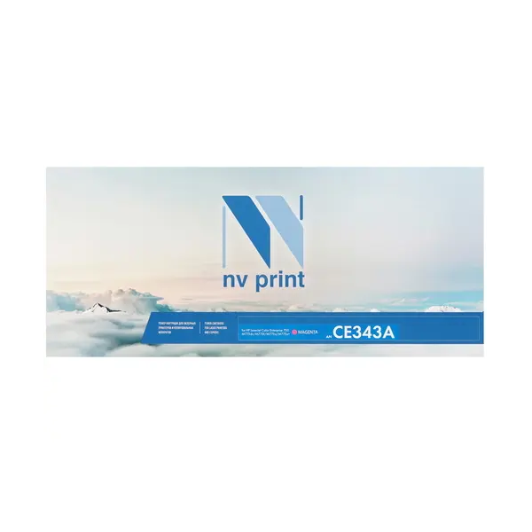 

Картридж для лазерного принтера NV Print CE343A пурпурный, совместимый