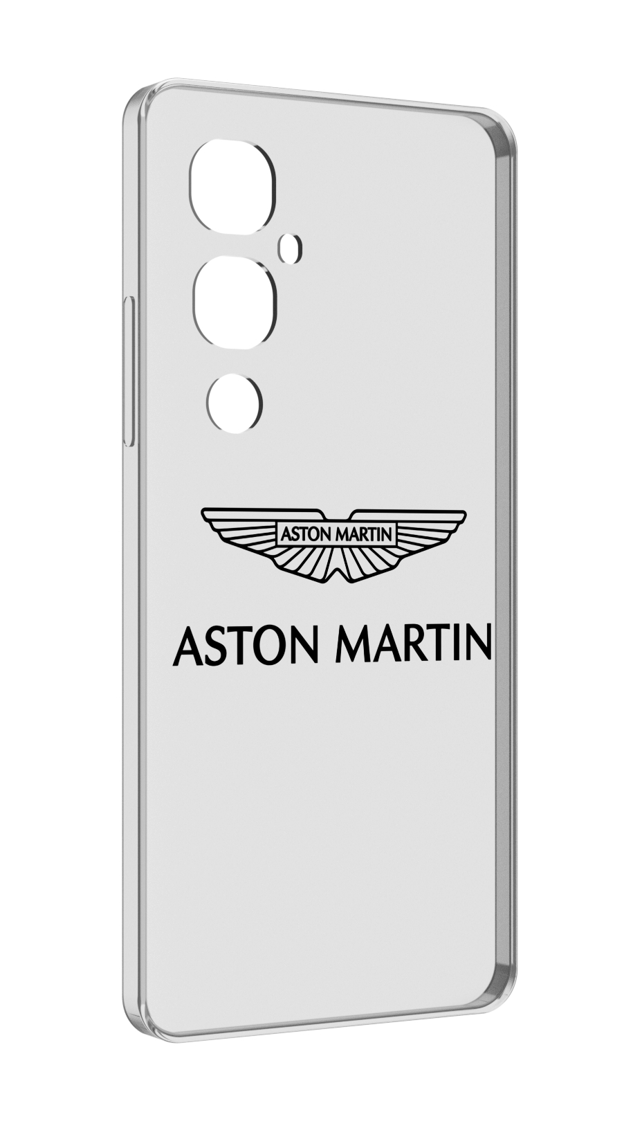 

Чехол MyPads Aston-Martin мужской для Tecno Pova 4 Pro, Прозрачный, Tocco