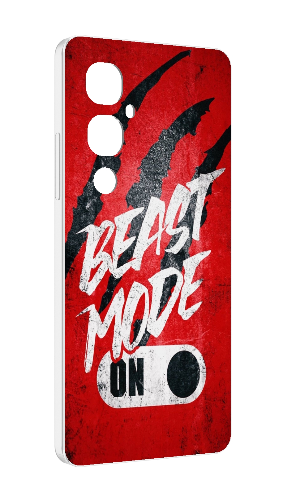 

Чехол MyPads BEAST inside You для Tecno Pova 4 Pro, Прозрачный, Tocco