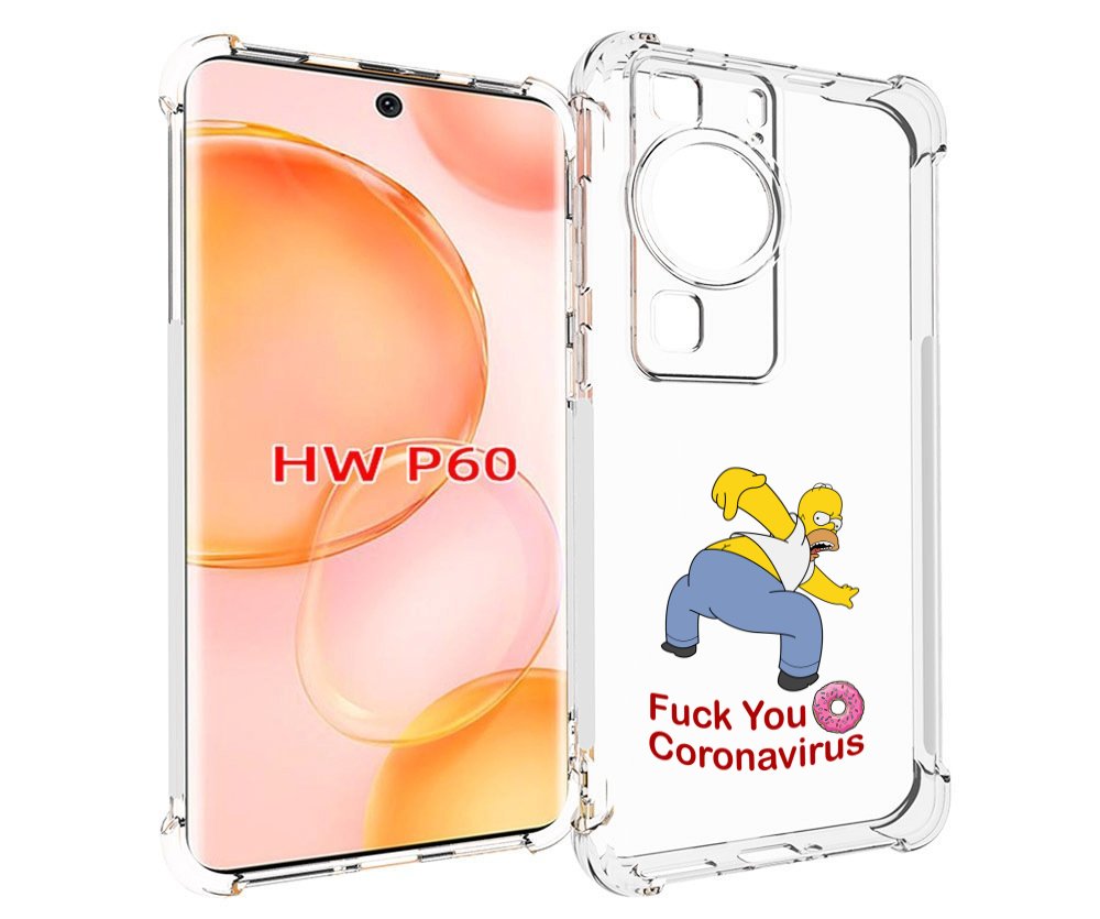 Чехол MyPads корона-уходи для Huawei P60
