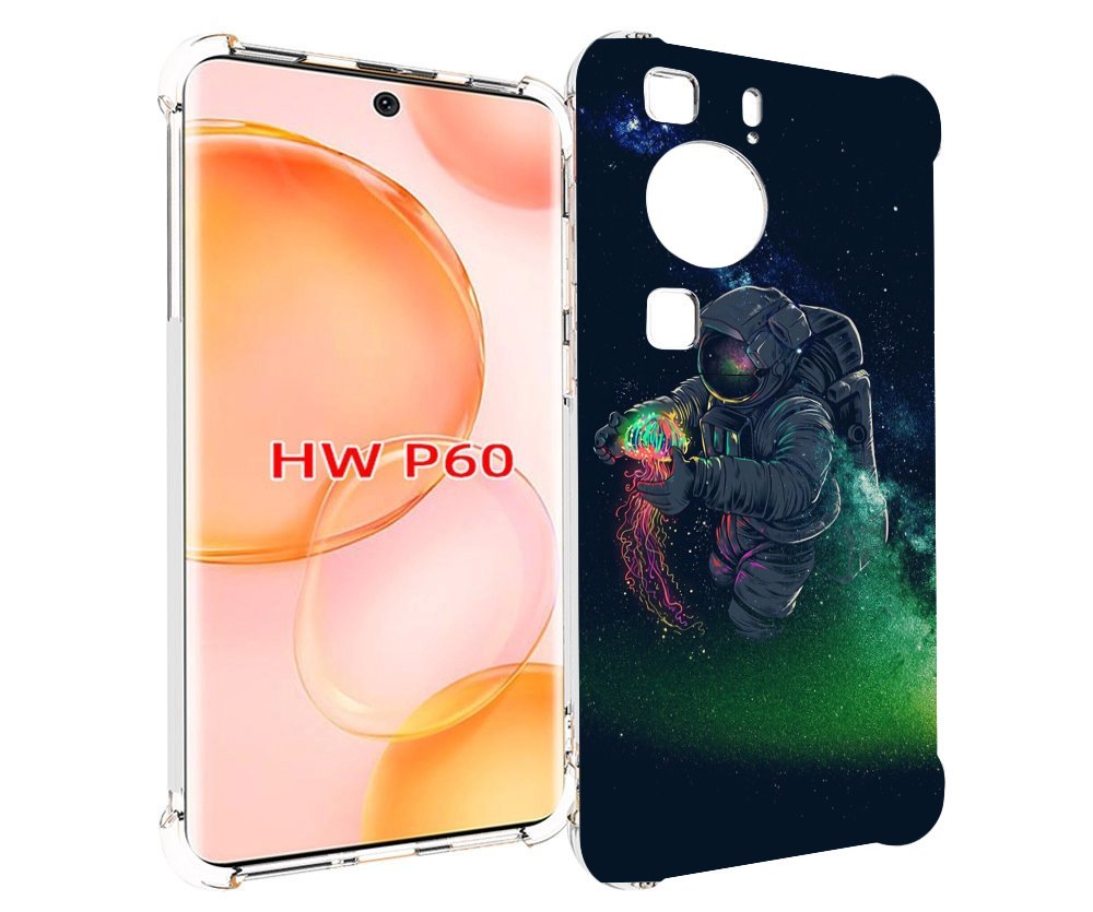 

Чехол MyPads космонавт-с-оружием-арты для Huawei P60, Tocco