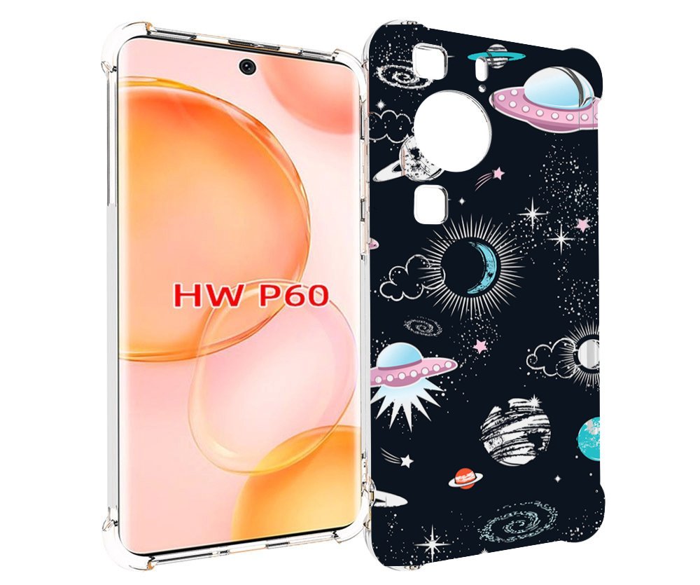 

Чехол MyPads космос-мини-картинки для Huawei P60, Tocco