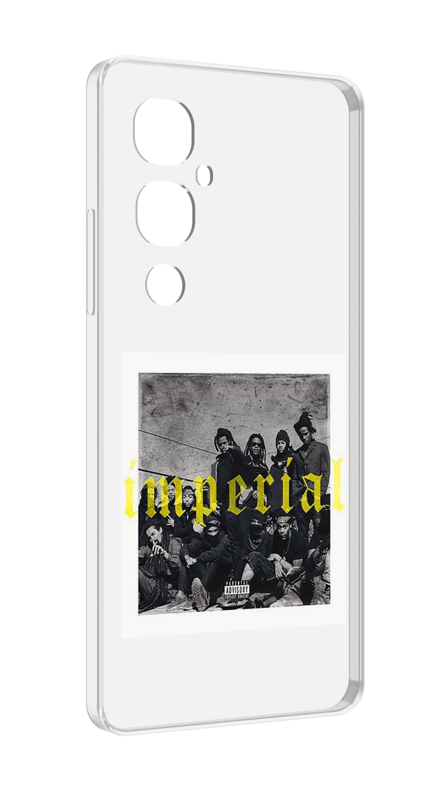 

Чехол MyPads Denzel Curry - Imperial для Tecno Pova 4 Pro, Прозрачный, Tocco