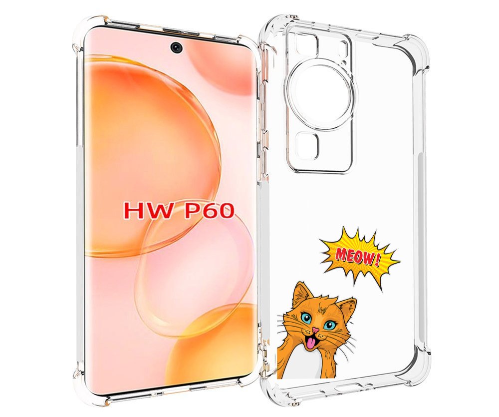 

Чехол MyPads кот-мяу детский для Huawei P60, Tocco