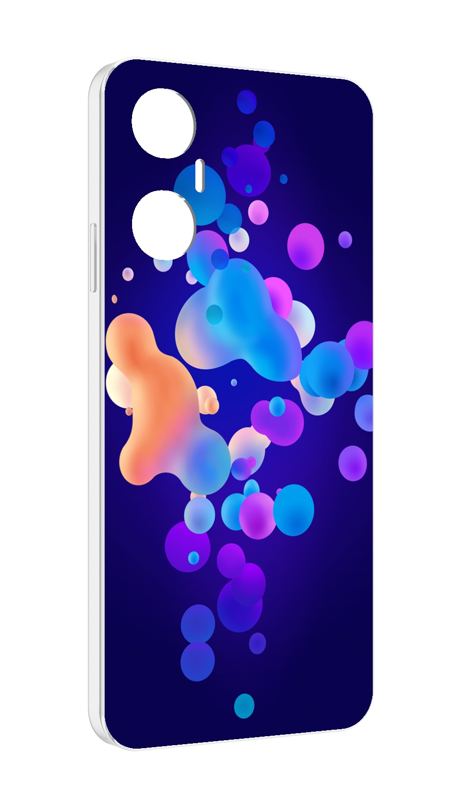 

Чехол MyPads абстрактные-пузырьки для Infinix Hot 20 5G, Прозрачный, Tocco
