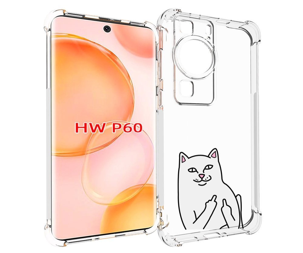 

Чехол MyPads котяра для Huawei P60, Tocco