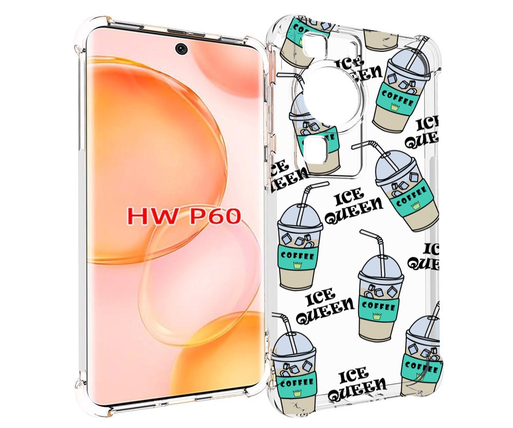 

Чехол MyPads кофе-с-льдом для Huawei P60, Tocco