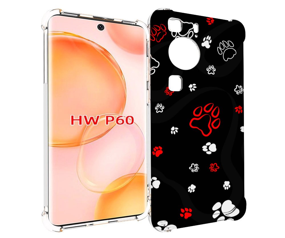 

Чехол MyPads кошачьи-лапки для Huawei P60, Tocco