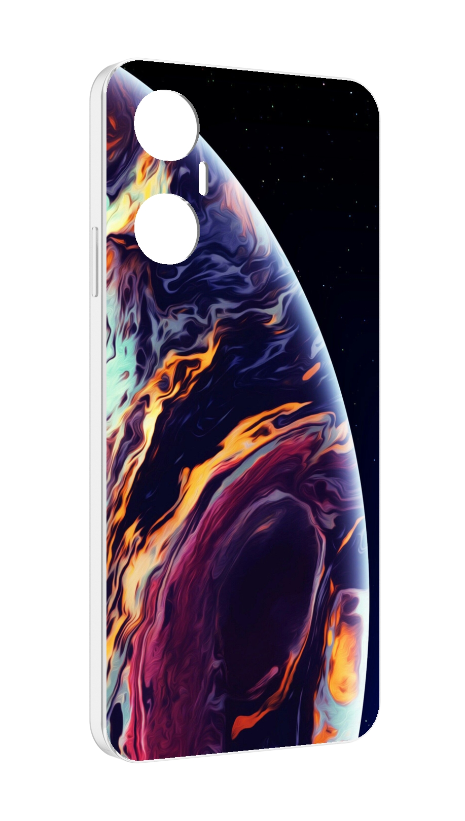 

Чехол MyPads акварельная планета для Infinix Hot 20 5G, Прозрачный, Tocco