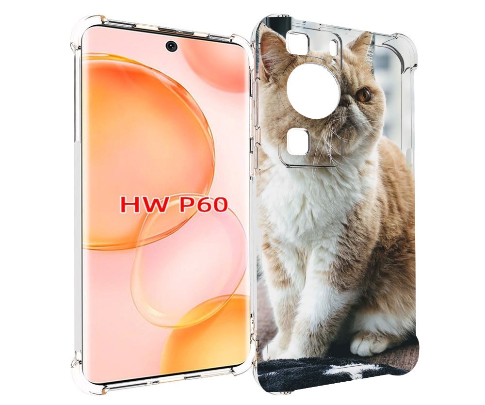 

Чехол MyPads кошка экзот для Huawei P60, Tocco