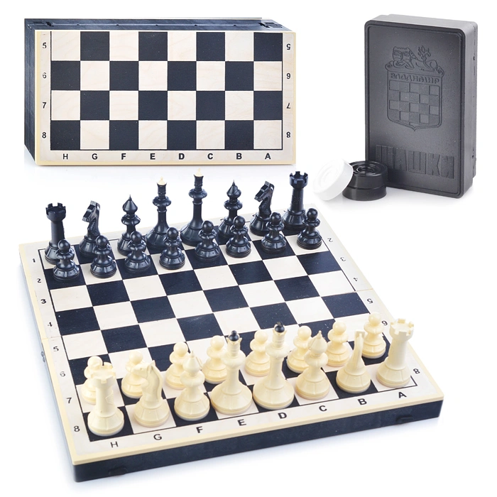 Шахматы Айвенго с доской и шашками (400х400 мм) Владспортпром 2709