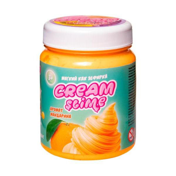 фото Игрушка cream-slime, с ароматом мандарина (250 грамм) волшебный мир sf02-k