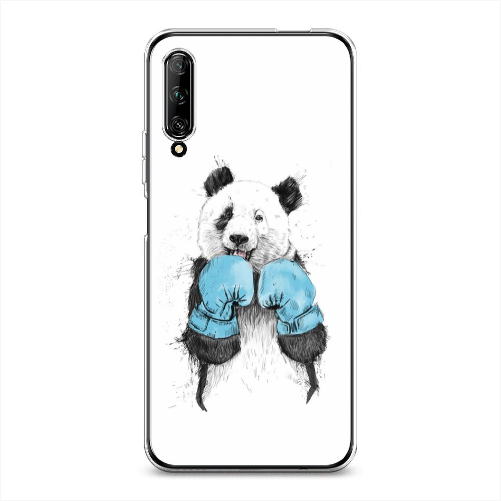 фото Чехол на huawei y9s "панда боксер" case place