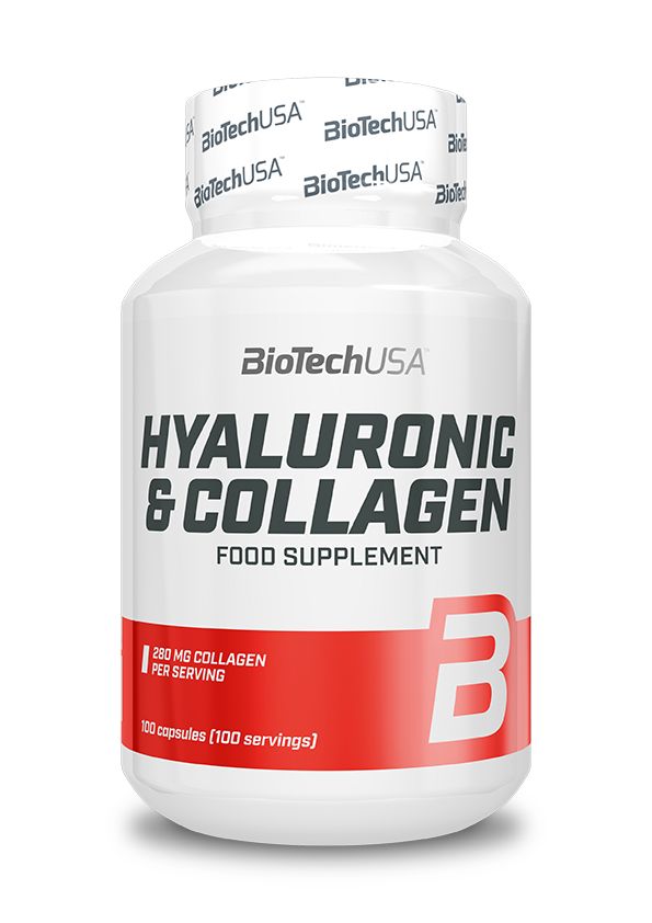 Гиалуроновая кислота и коллаген BioTechUSA Hyaluronic & Сollagen капсулы 30 шт.