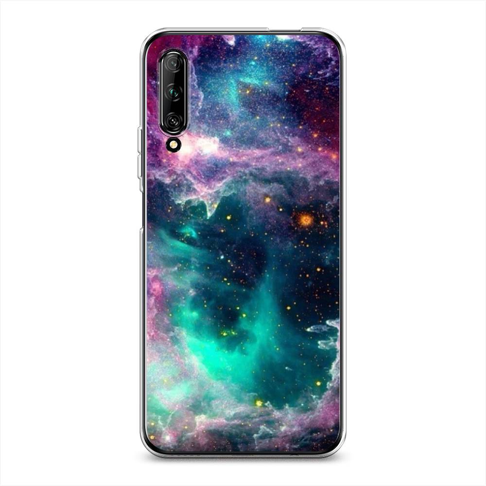 

Чехол на Huawei Y9s "Звездные облака", Розовый;бежевый, 611150-2