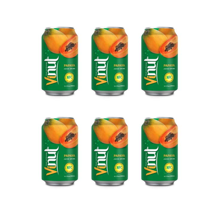 

Напиток сокосодержащий Vinut со вкусом папайя (6 шт. по 330 мл)