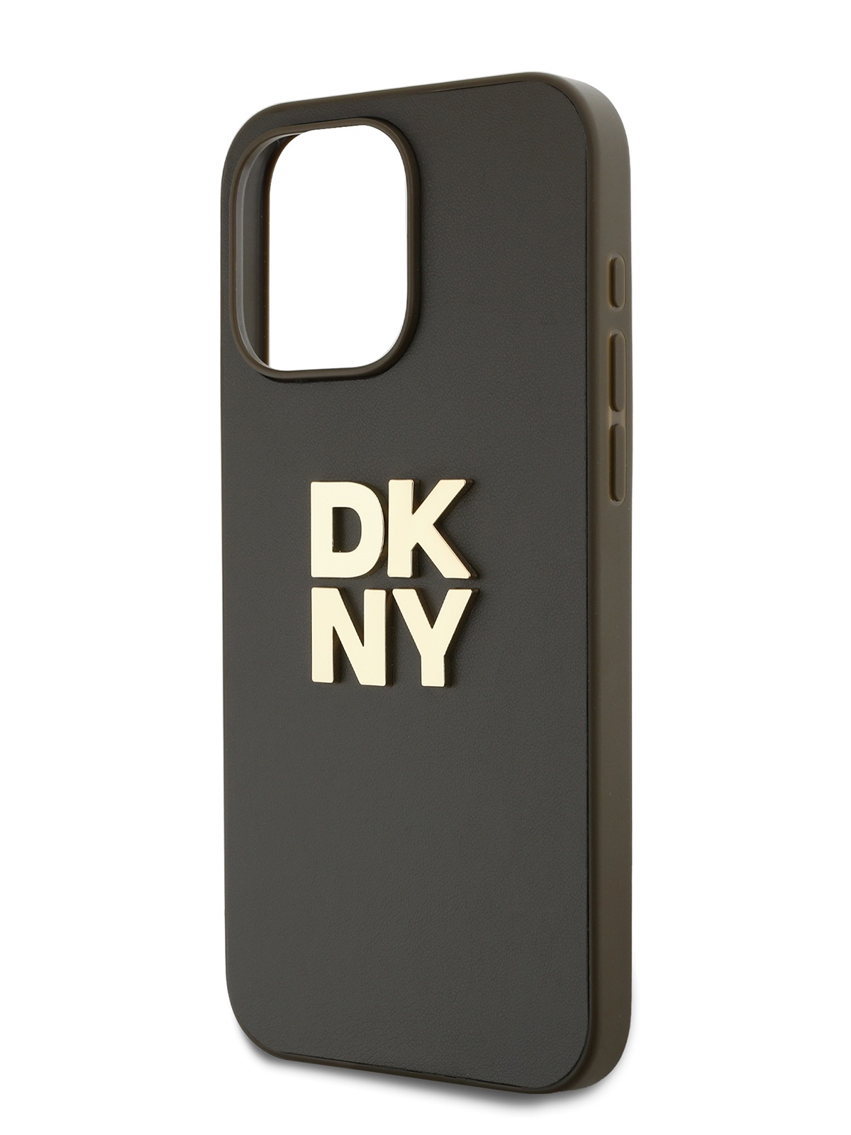 Чехол DKNY для iPhone 15 Pro Max из экокожи с ремешком на руку, зеленый