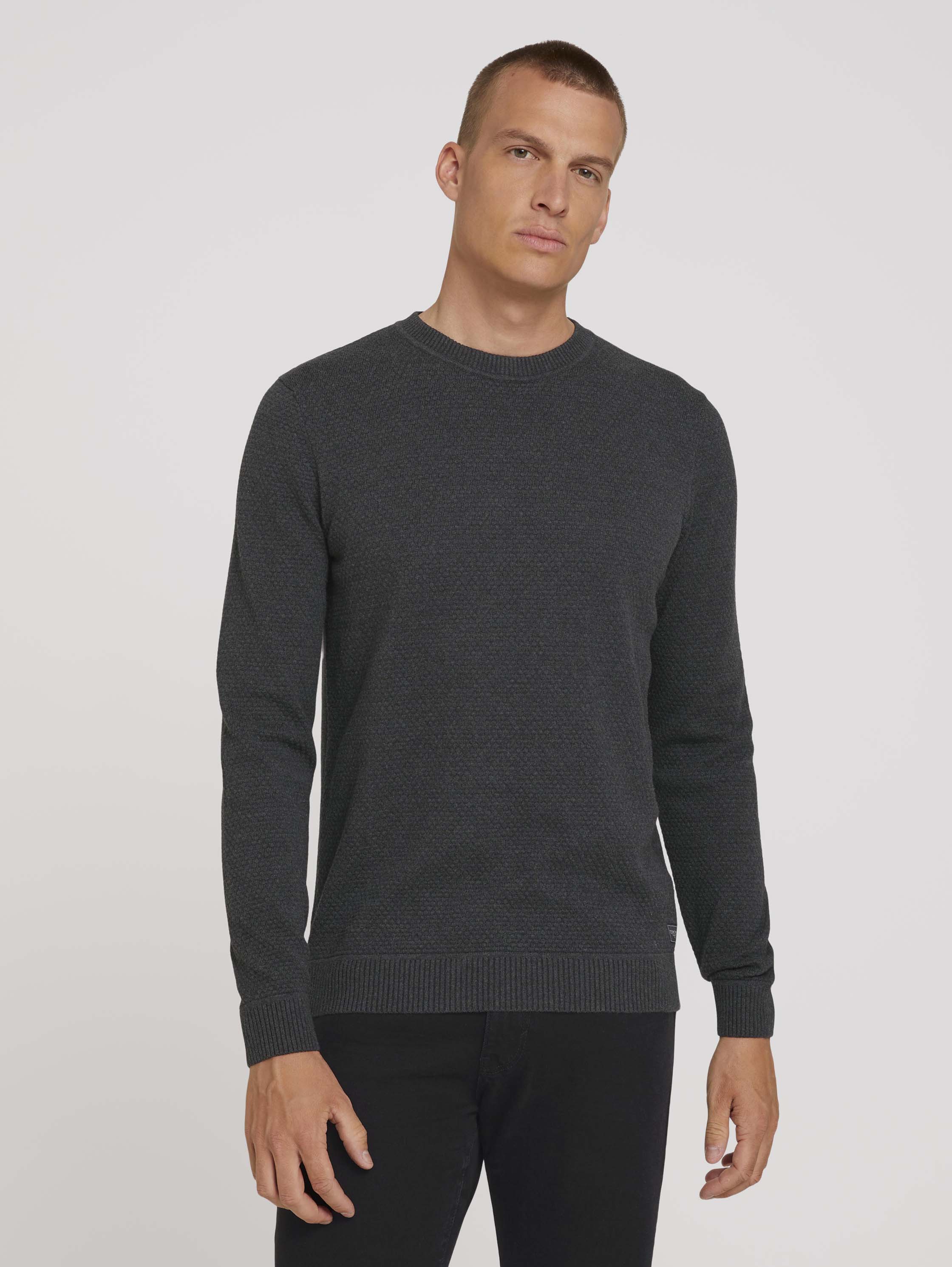 

Джемпер мужской TOM TAILOR 1026500 черный S, 1026500