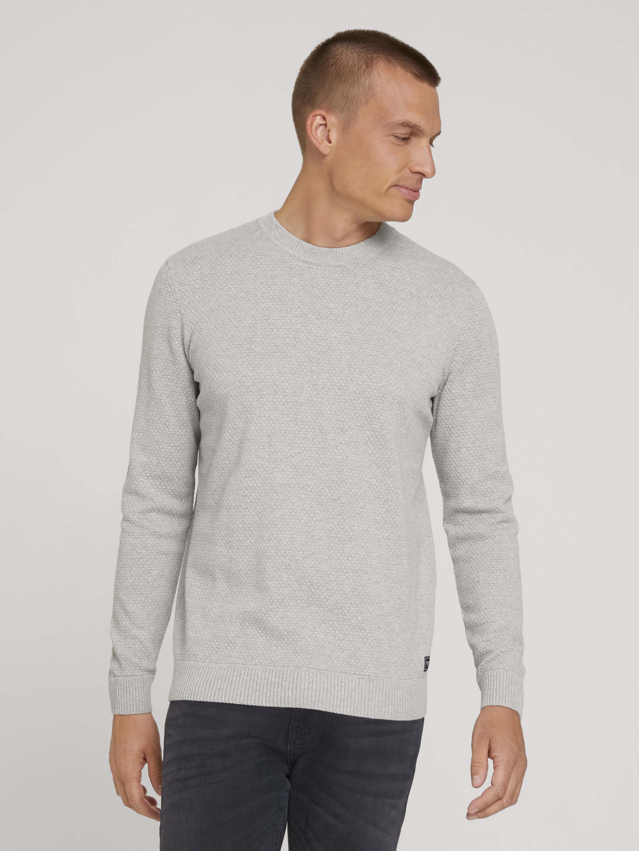 

Джемпер мужской TOM TAILOR 1026500 серый M, 1026500