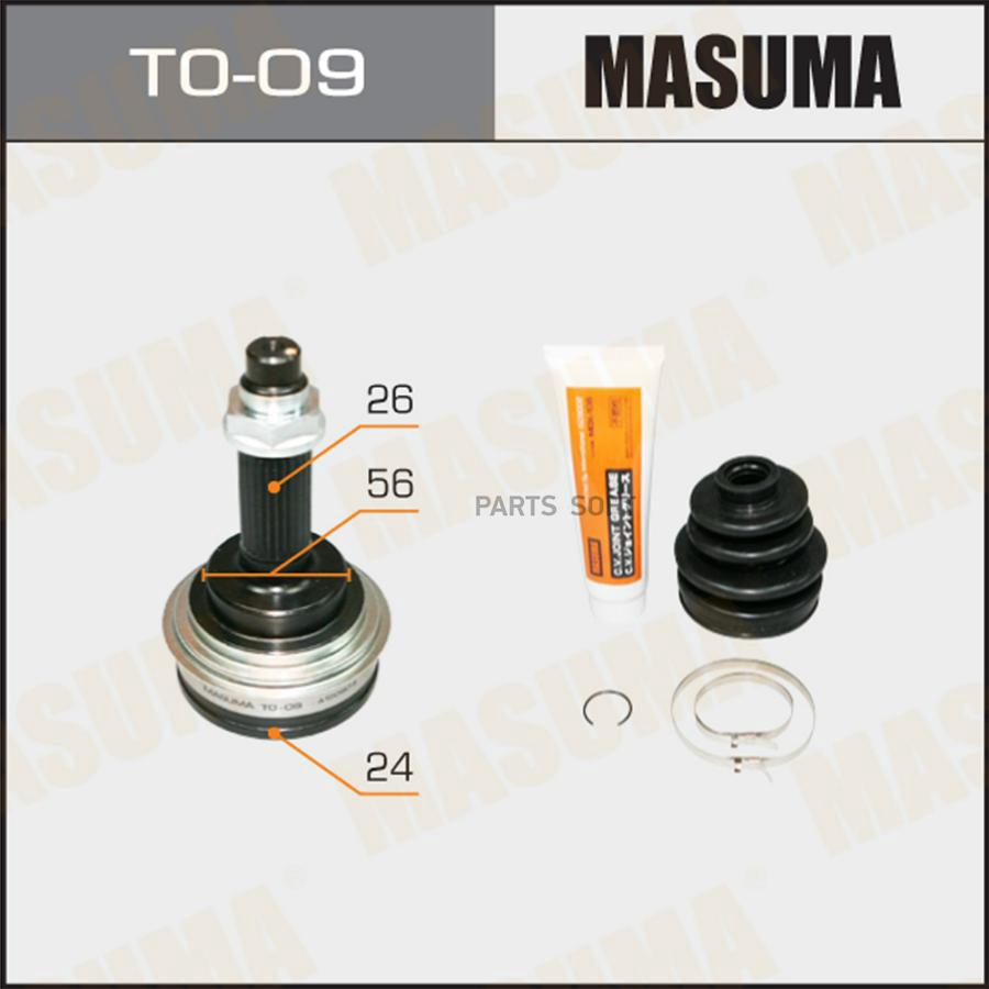 

To-09_шрус наружный к-кт toyota carina/corolla/camry 16-2.0d 83-91
