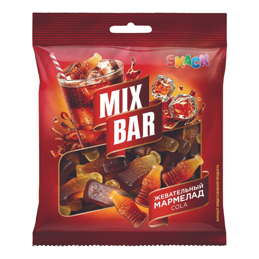 

Мармелад Mixbar жевательный со вкусом колы 70 г