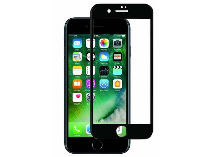 фото Защитное стекло sotaks для apple iphone 5/5s/se full glue black stbt46791