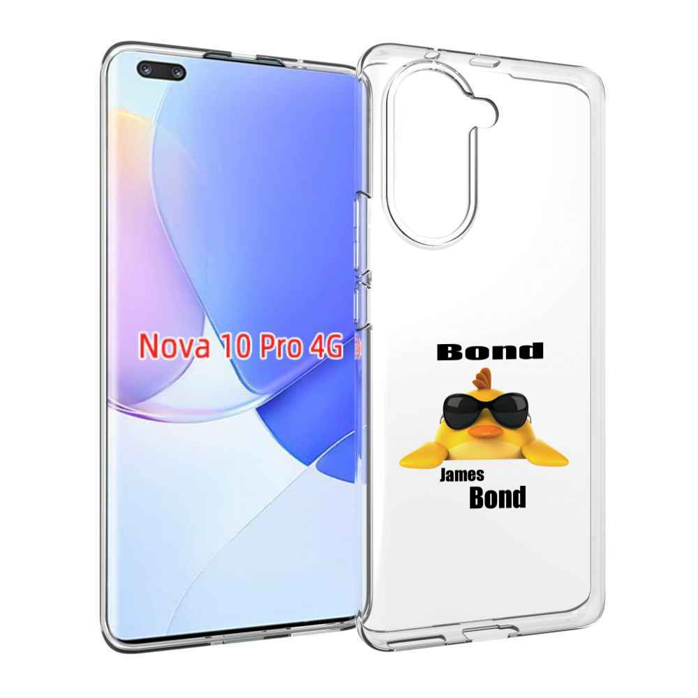 Чехол MyPads бонд для Huawei Nova 10 Pro противоударный