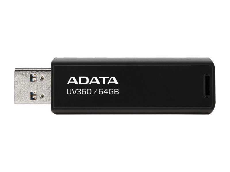 

Флешка ADATA UV360 64ГБ Black (AUV360-64G-RBK), UV360