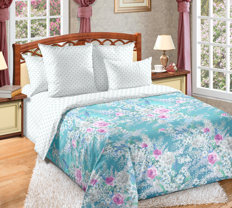 фото Комплект постельного белья текс-дизайн очарование лета 1, 1.5 спальный