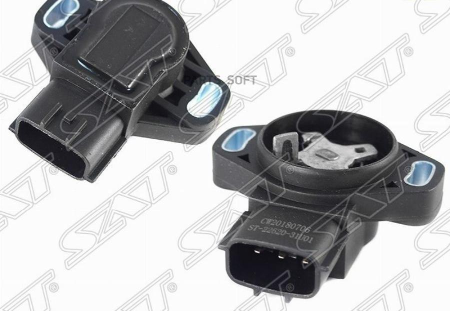 

SAT Датчик положения дроссельной заслонки NISSAN GA/SR/QG/KA/VQ/RB/TB (под 1 фишку)