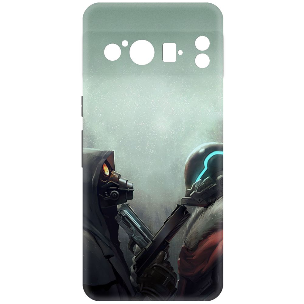

Чехол-накладка Krutoff Soft Case Cтандофф 2 - Противостояние для Google Pixel 8 Pro черный