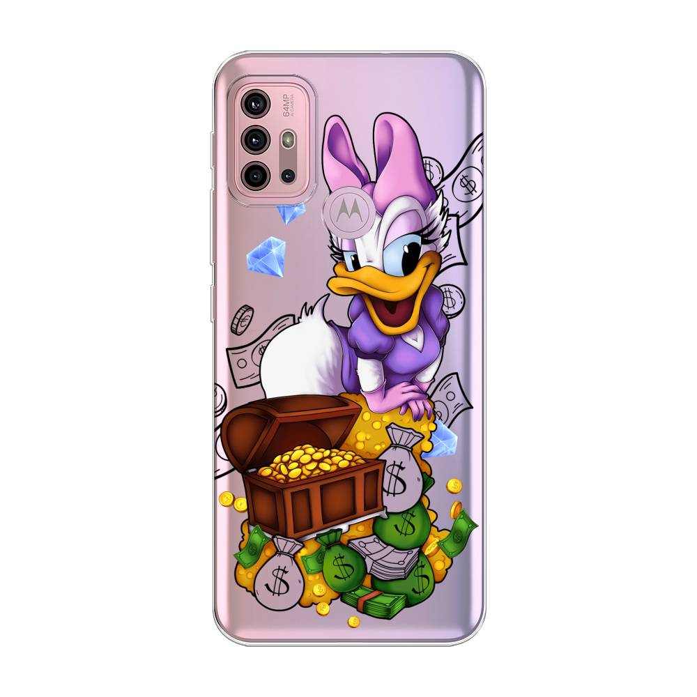 

Чехол на Lenovo K13 NoteRich Daisy Duck, Коричневый;белый;фиолетовый, 242350-6