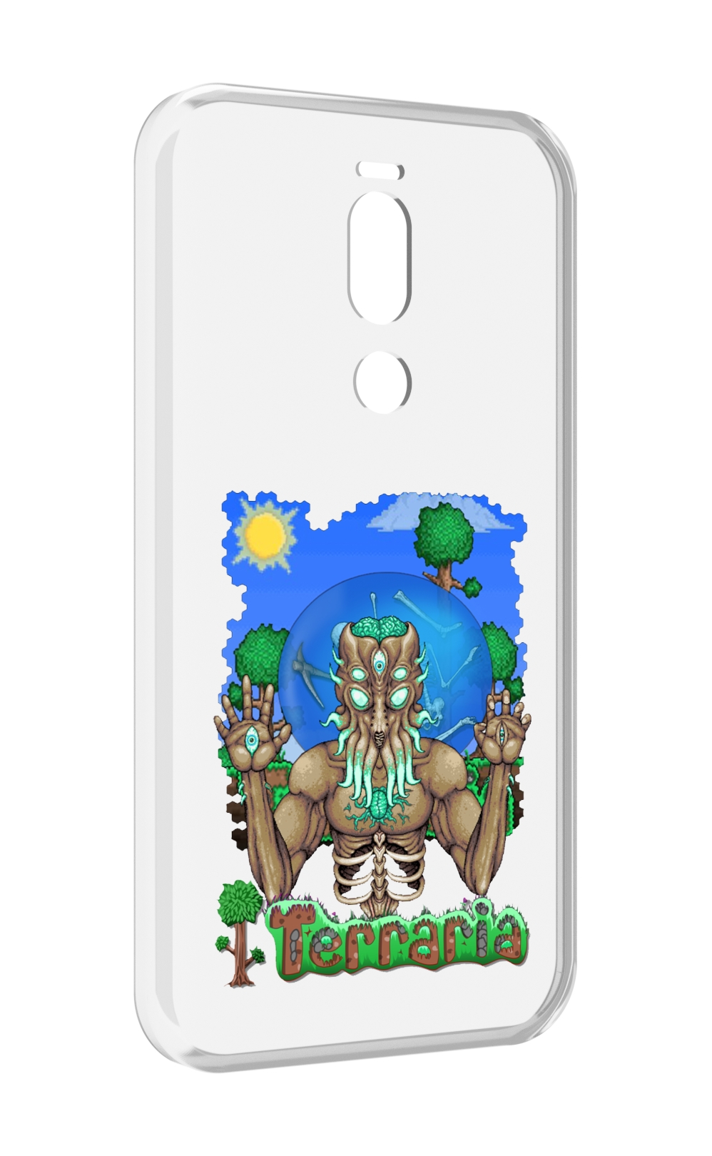 

Чехол Mypads Террария Для Meizu X8, Прозрачный, Tocco