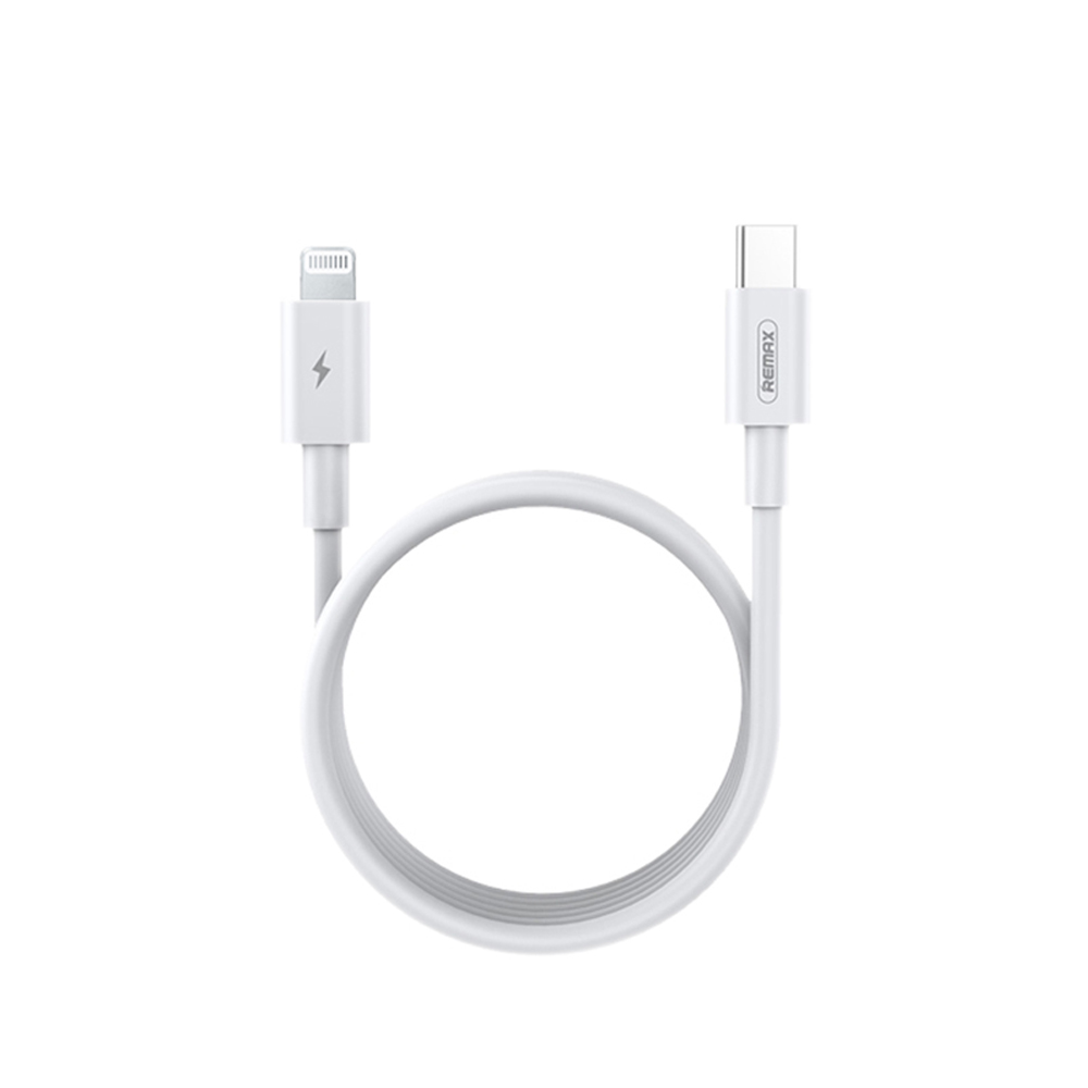 Кабель USB-C   REMAX Marlik RC-183i Lightning 8-pin, PD 18W, 2м, TPE (белый)