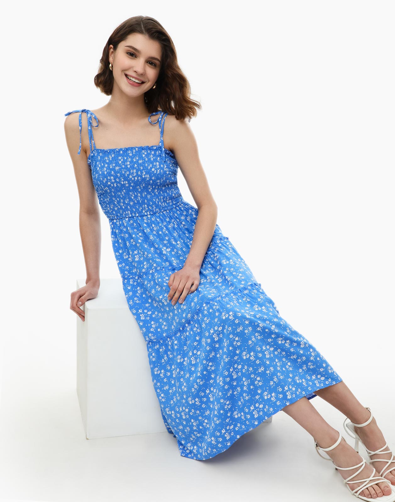 Платье женское Gloria Jeans GDR026902 синее XS