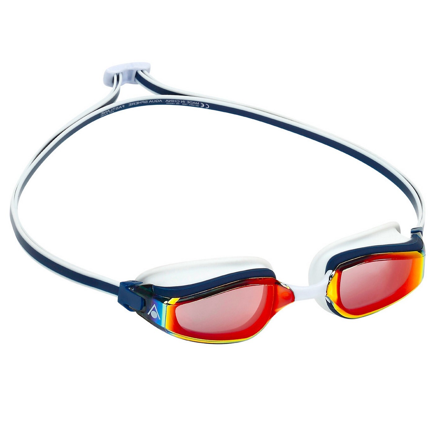 

Очки для плавания Aqua Sphere Fastlane Titanium Red красные, Fastlane Titanium