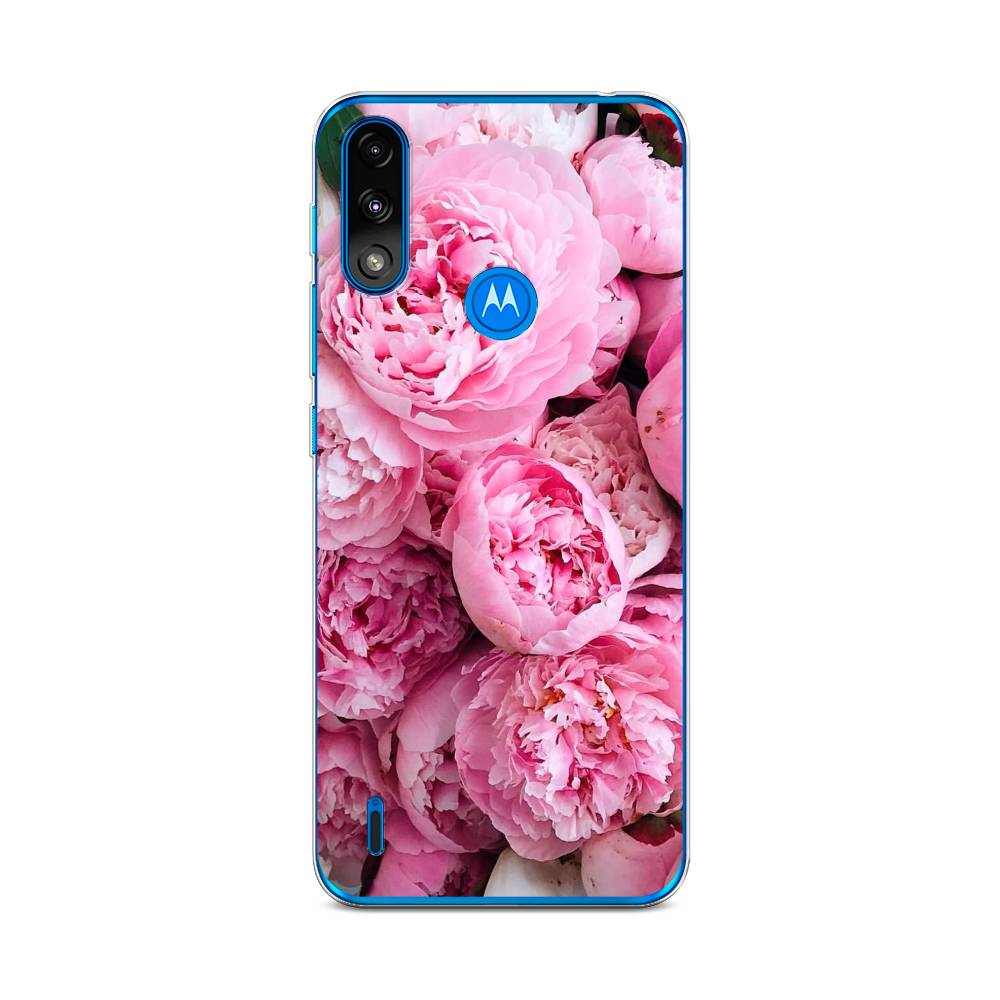 

Чехол на Lenovo K13 "Розовые пионы", Бежевый;розовый, 242450-2