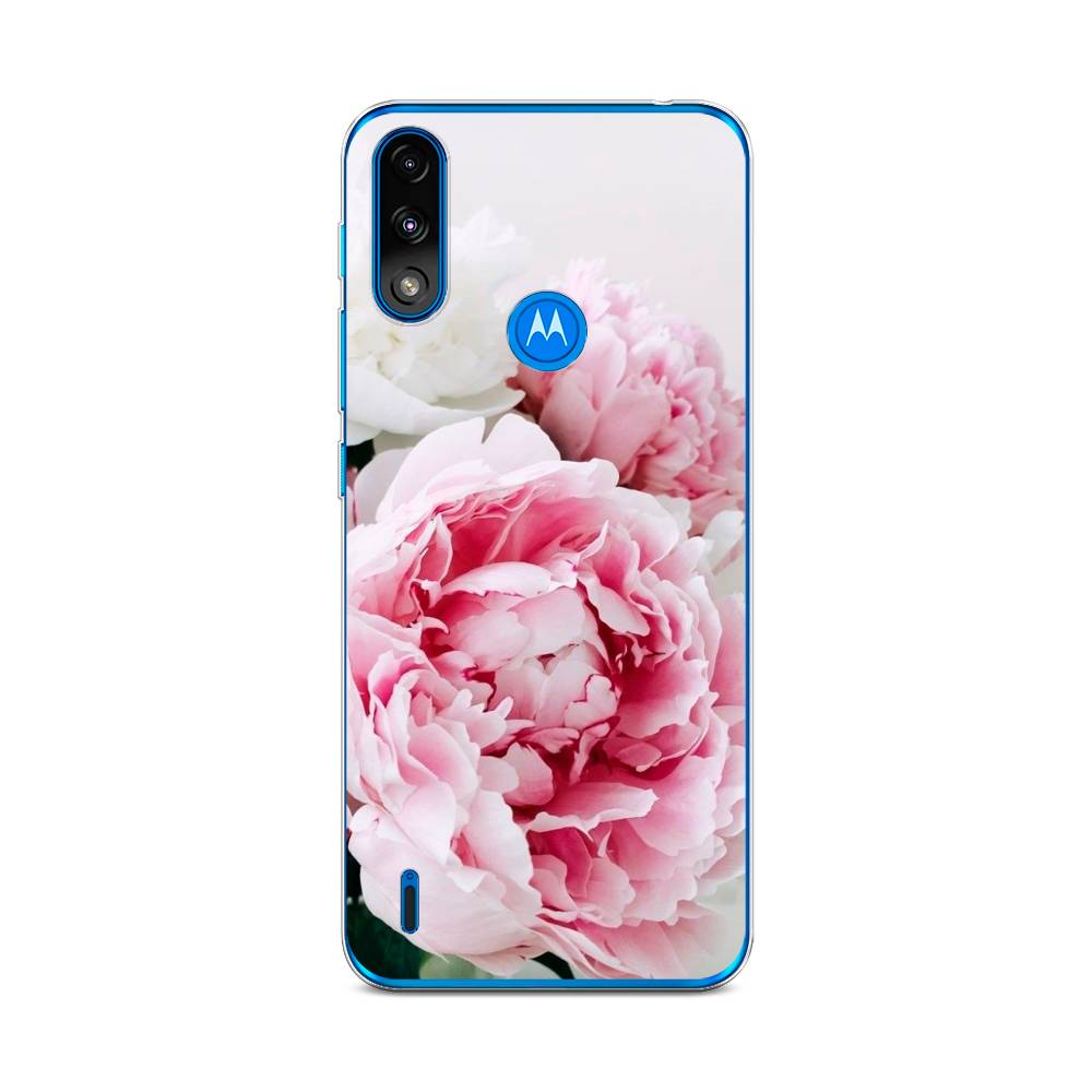 

Чехол на Lenovo K13 "Розовые и белые пионы", Розовый;белый, 242450-2